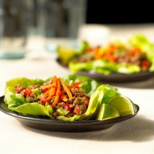 韓式簡易生菜包肉